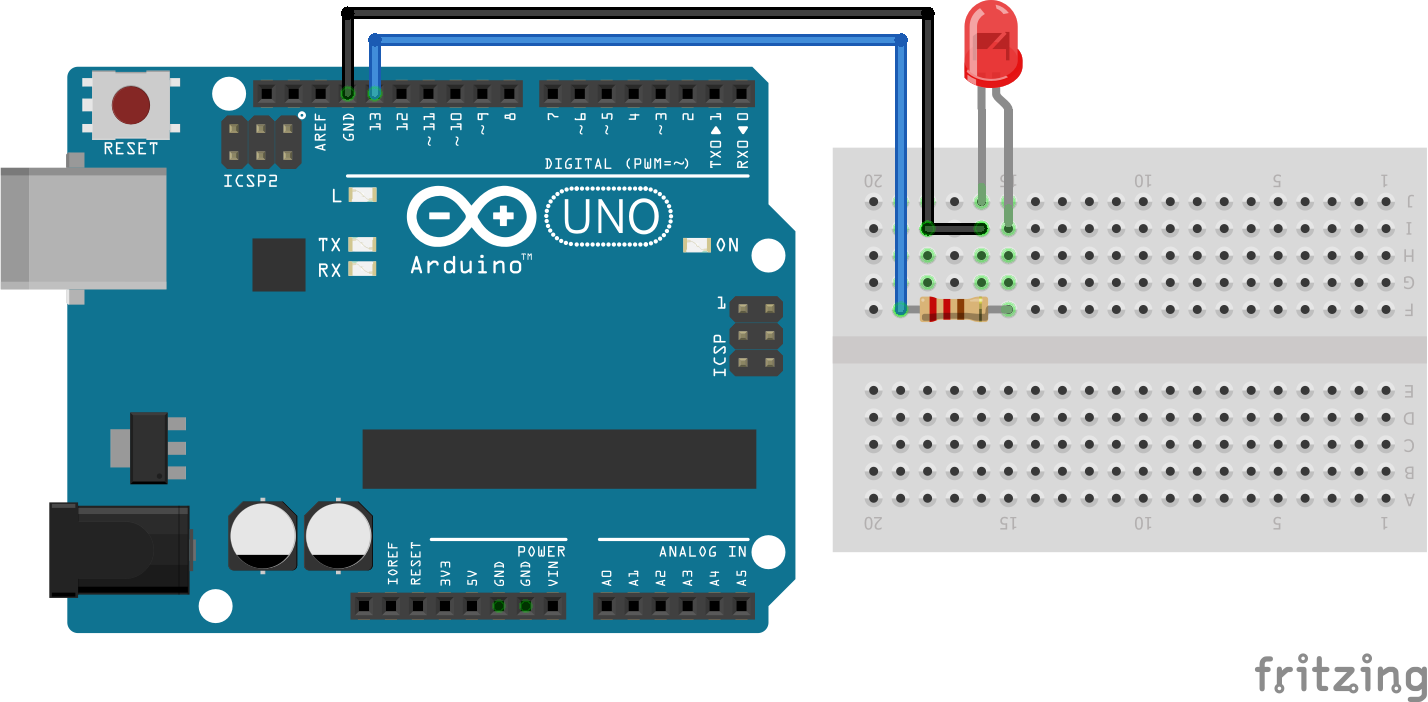 Arduino Led Interfacing Blinking Led | Maxphi Lab